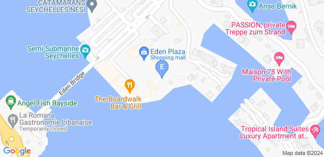 Map to Eden Health Club
